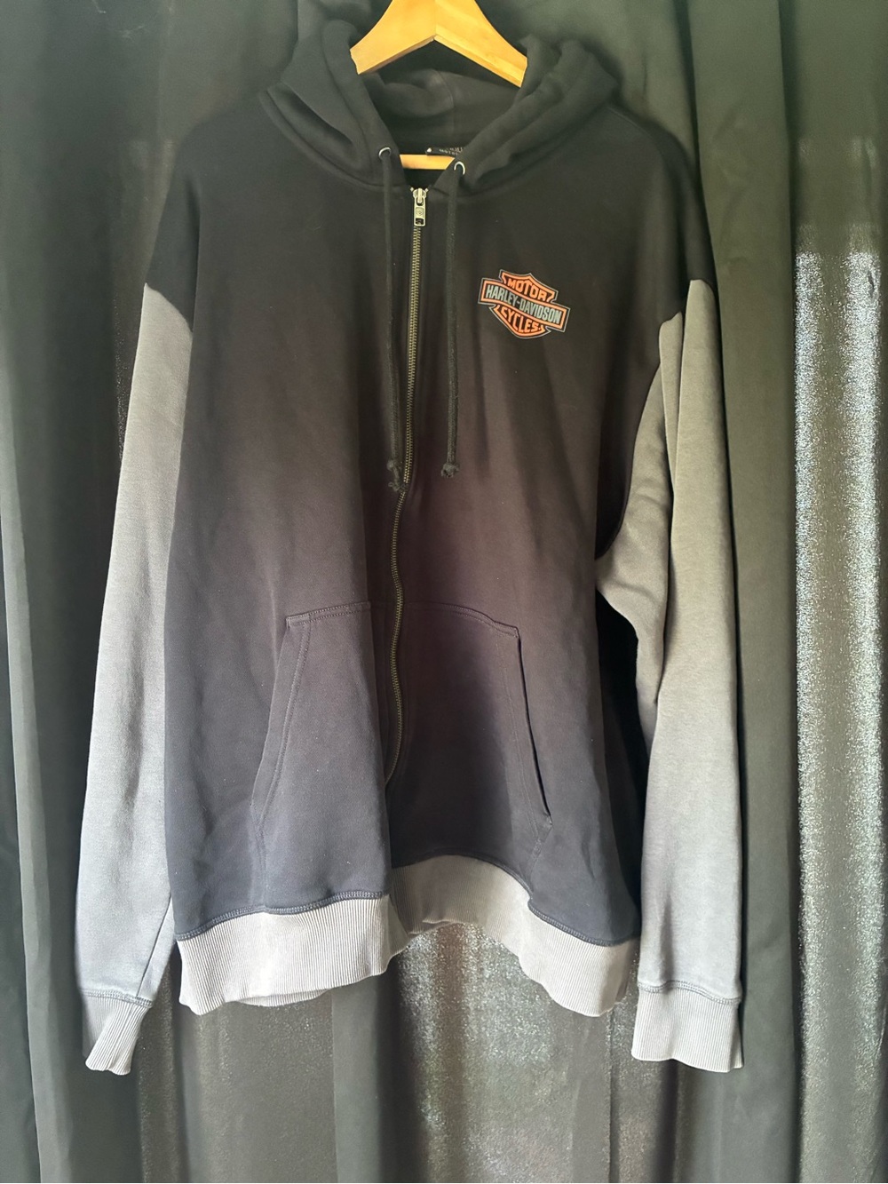 Harley Davidson Full Zip Hoodie Size 3XL